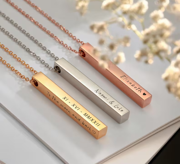 Vertical Bar Necklaces