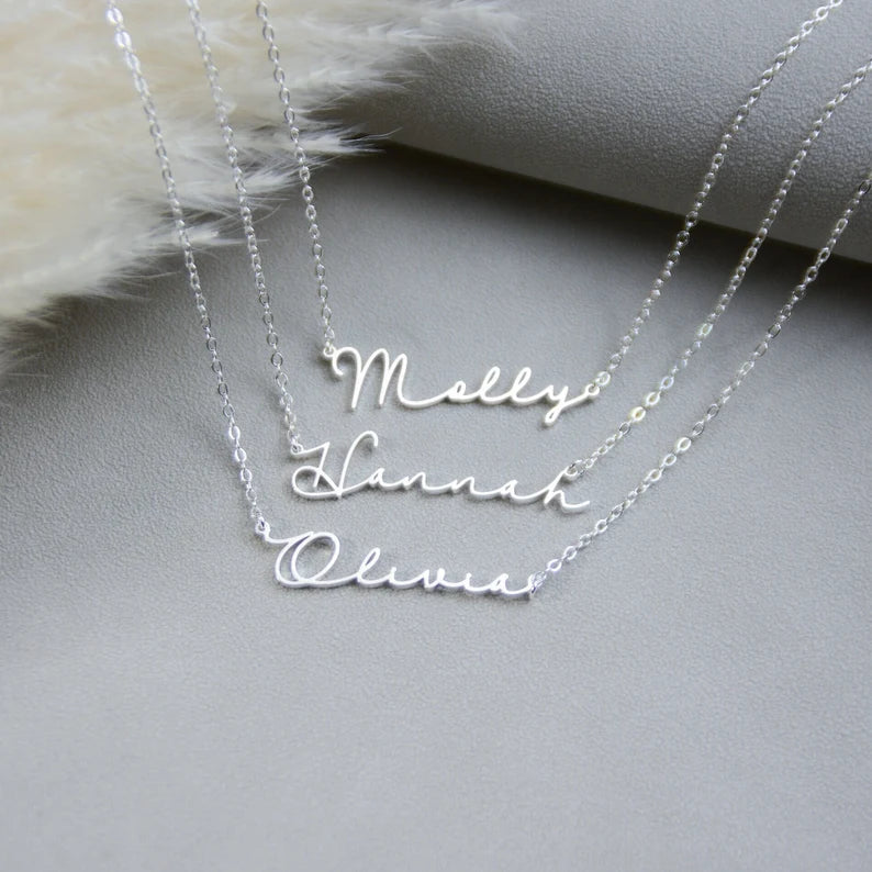 Customized Minimalist Name Necklace