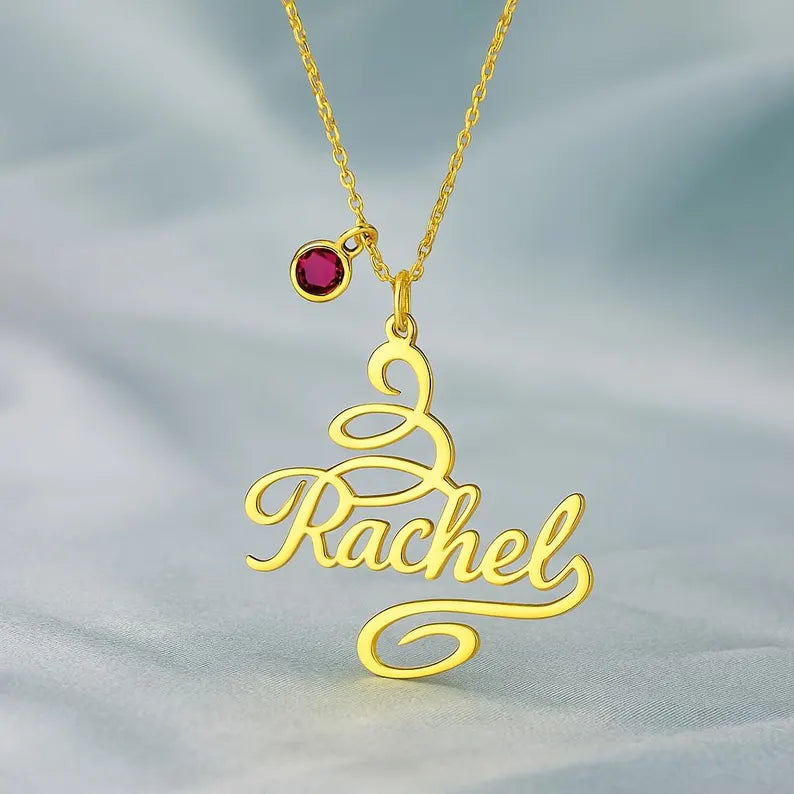 Personalized Christmas Name Necklace