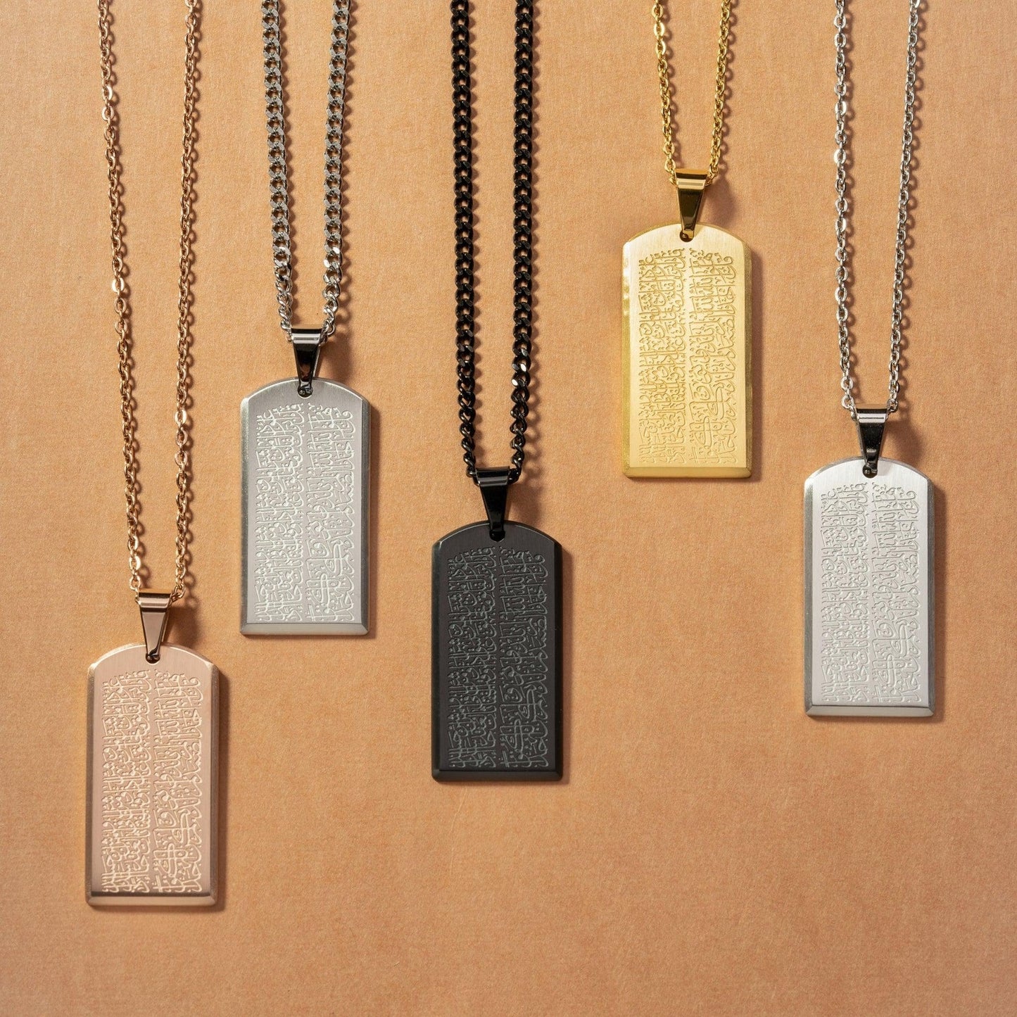4 Qul Tag Necklace