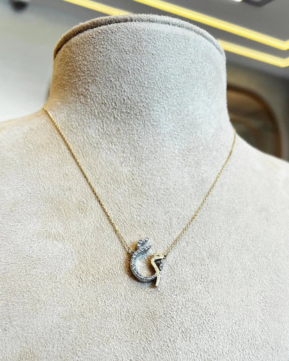 Arabic Initial Pendant