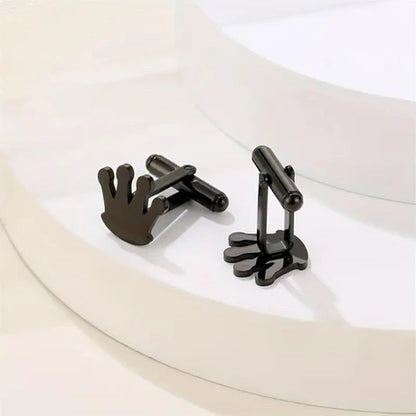 Custom Crown Engrave Cufflinks