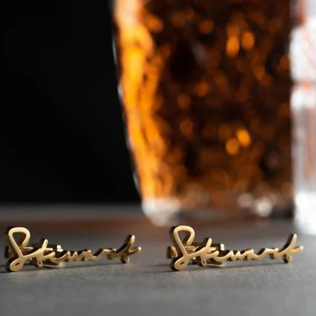 Signature Name Cufflinks (Copy)