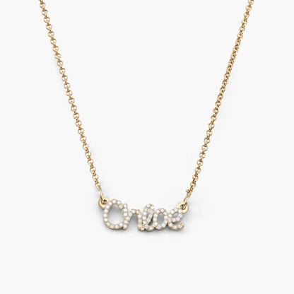 NECKLACE WITH CUBIC ZIRCONIA