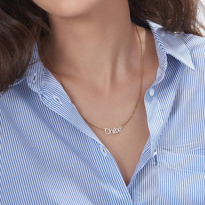 NECKLACE WITH CUBIC ZIRCONIA