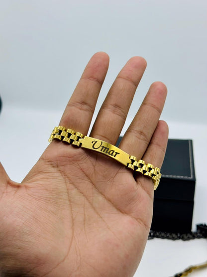 Customzie Name Engraved Bracelet