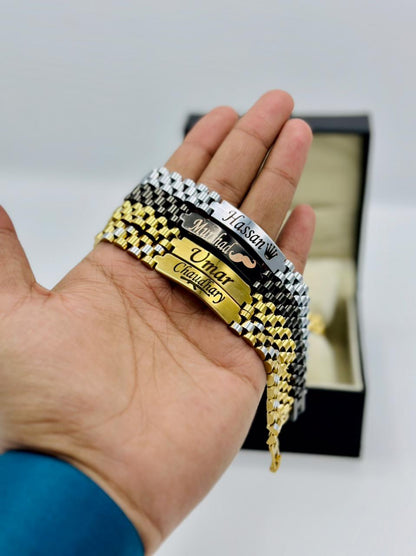 Customzie Name Engraved Bracelet