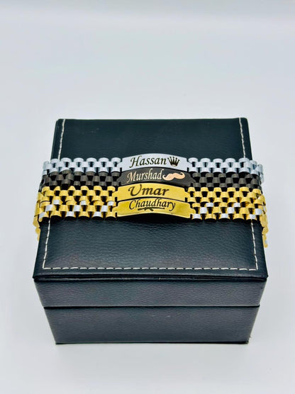 Customzie Name Engraved Bracelet