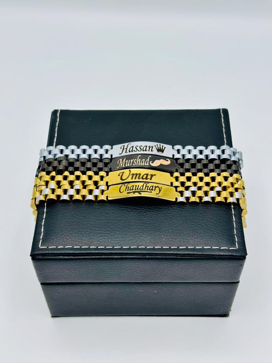 Customzie Name Engraved Bracelet
