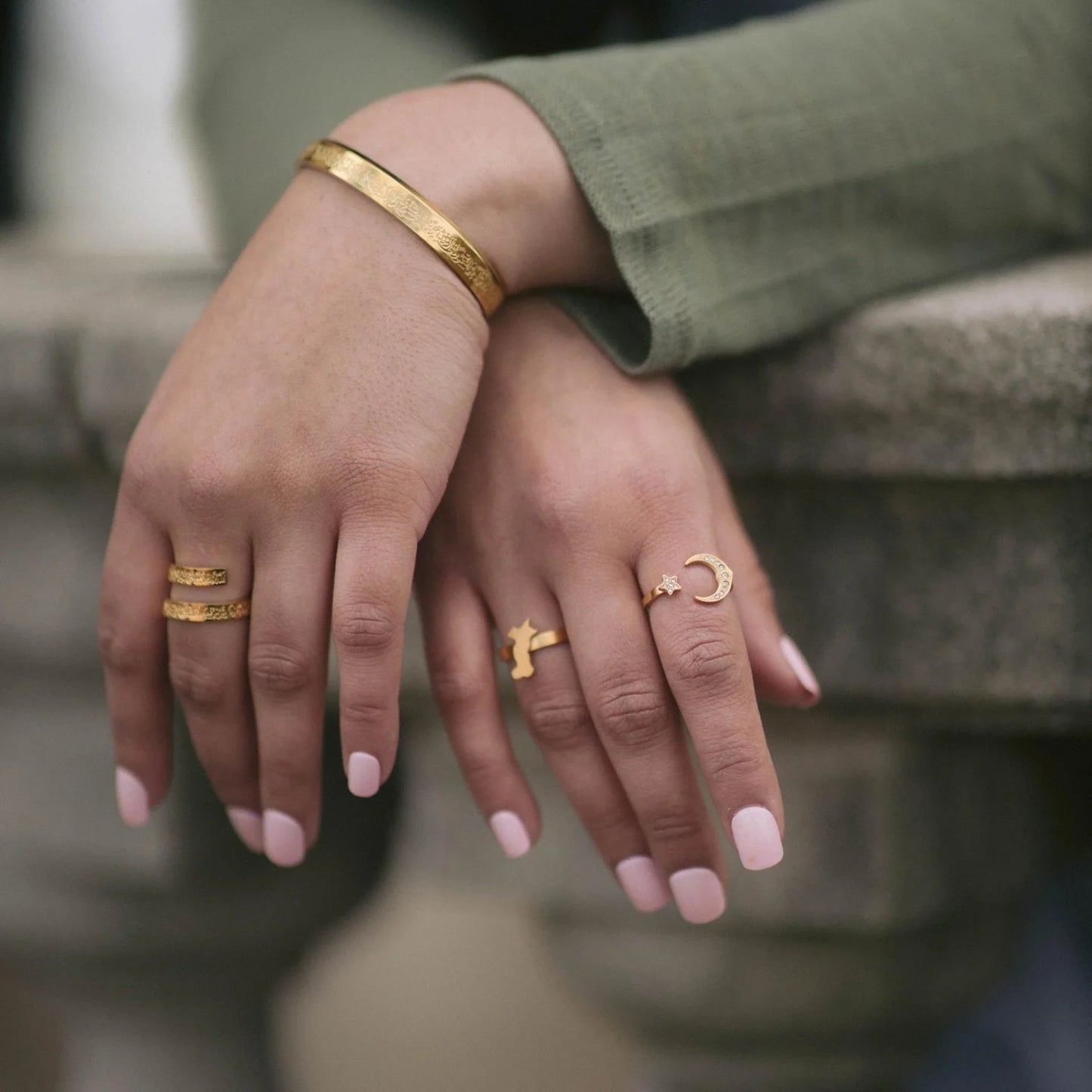 Ayatul Kursi Spiral Ring