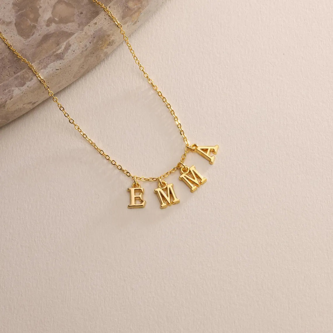Initial Alphabate Necklace,