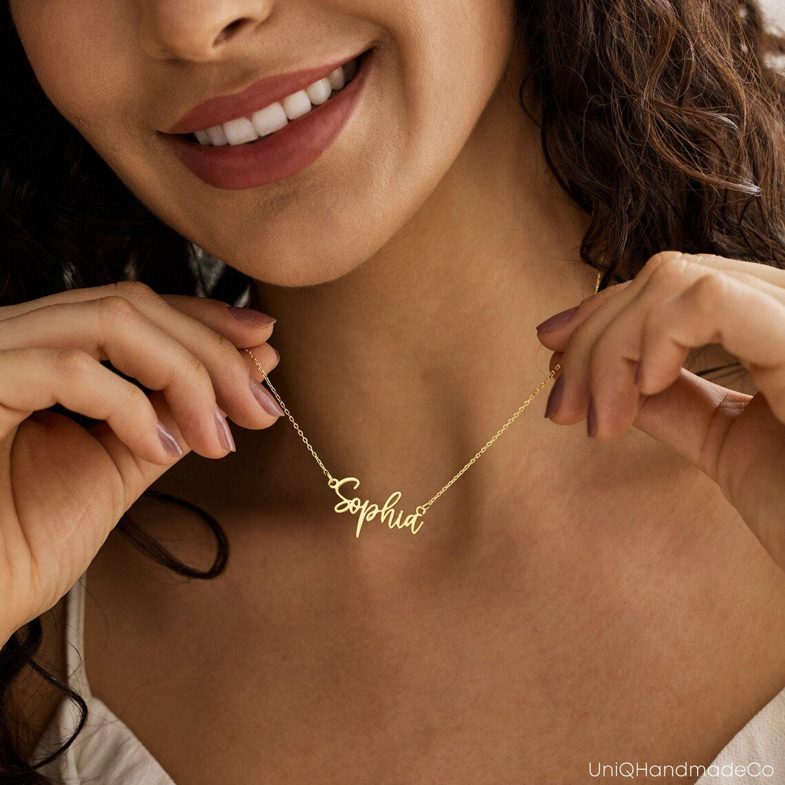 Signature Custom Name Necklace