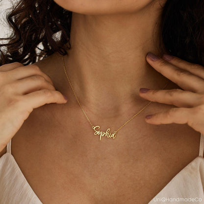 Signature Custom Name Necklace
