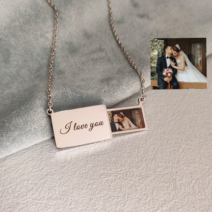 Secret Photo Envelope Necklace