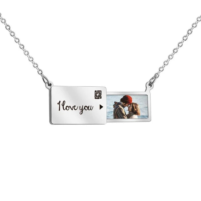 Secret Photo Envelope Necklace