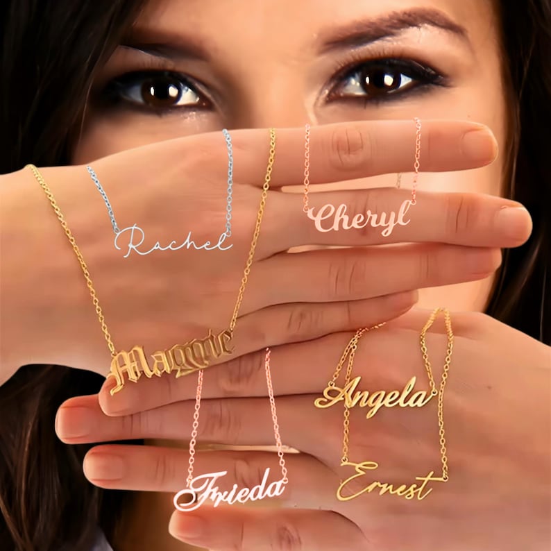 Signature Custom Name Necklace