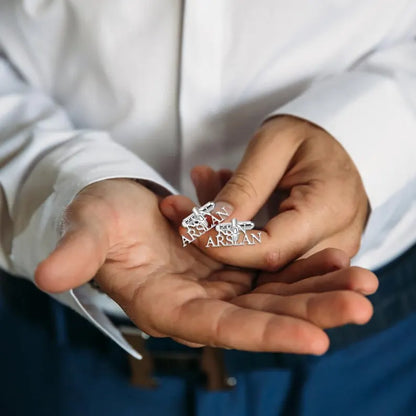 Custom Cufflinks with Name