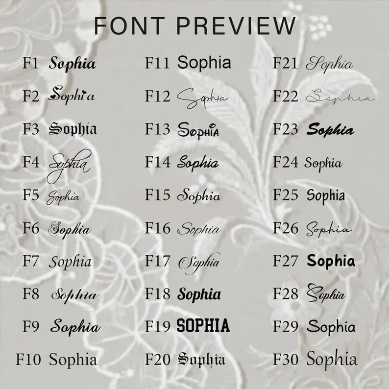 Personalized Christmas Name Necklace