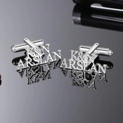 Custom Cufflinks with Name